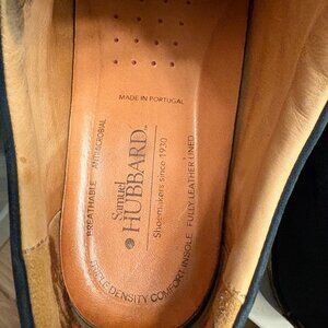 Samuel Hubbard Free Un-Sneaker Navy Blue Nubuck Suede Mens 11